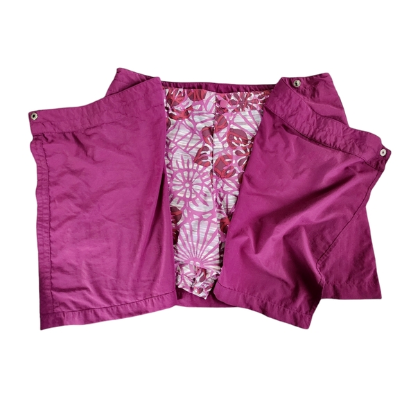 Columbia Pink Buga Bliss Water Skirt and Board Shorts Set. Sz. 12 - Picture 6 of 16